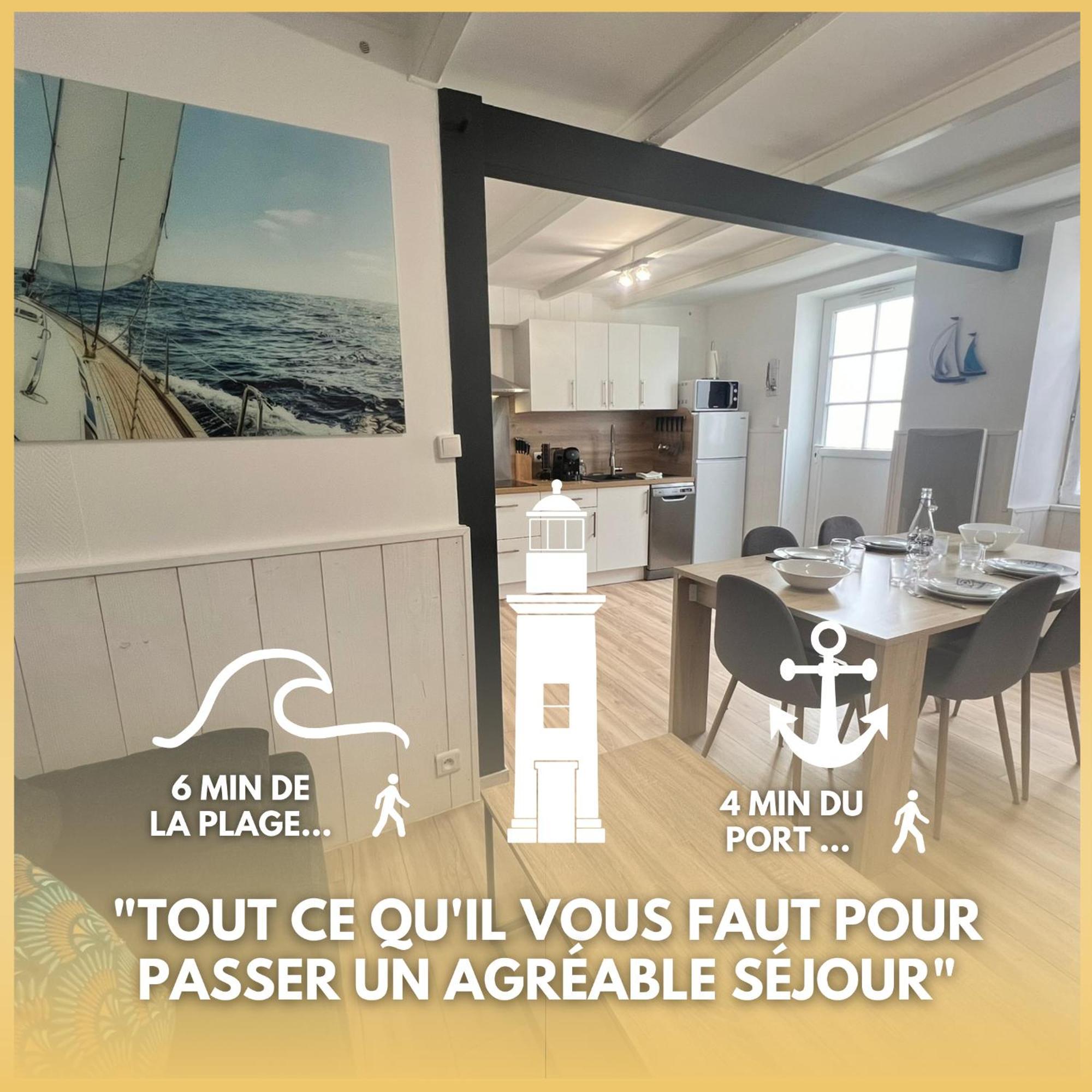 Le Phare De La Cotiniere - Proche Port Et Centre Ville Ла-Флот Экстерьер фото